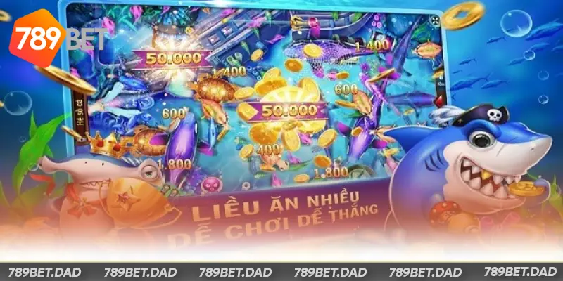 Lý do game thủ nên trải nghiệm trò chơi bắn cá tại nhà cái 789Bet